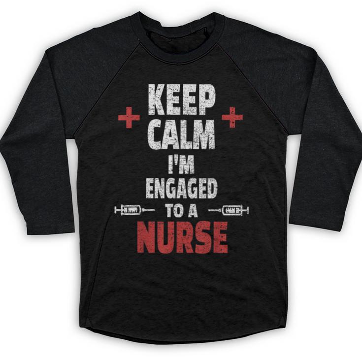 Xmas Nurse Graduation Keep Calm I'm Almost A Nurse Baseball Raglan Shirt