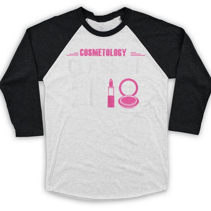 2018 Cosmetology Graduation Shirt Makeup Artist Baseball Raglan Shirt