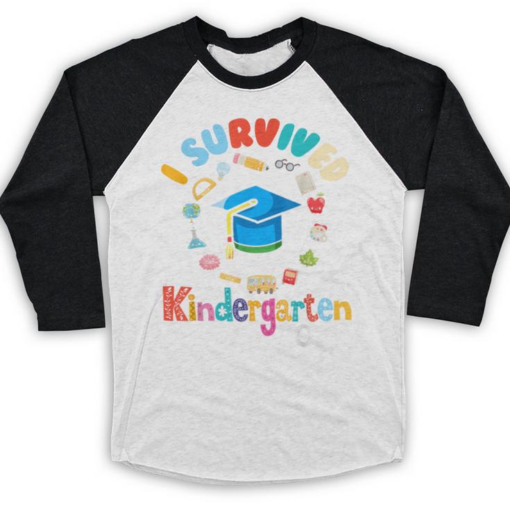 2018 Kindergarten Graduation Graduate Boys Girls Shirt Baseball Raglan Shirt