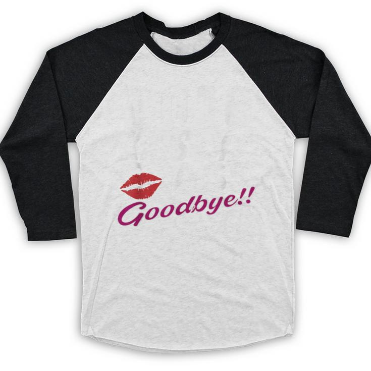 2018 Kiss My Class Goodbye Graduation Baseball Raglan Shirt