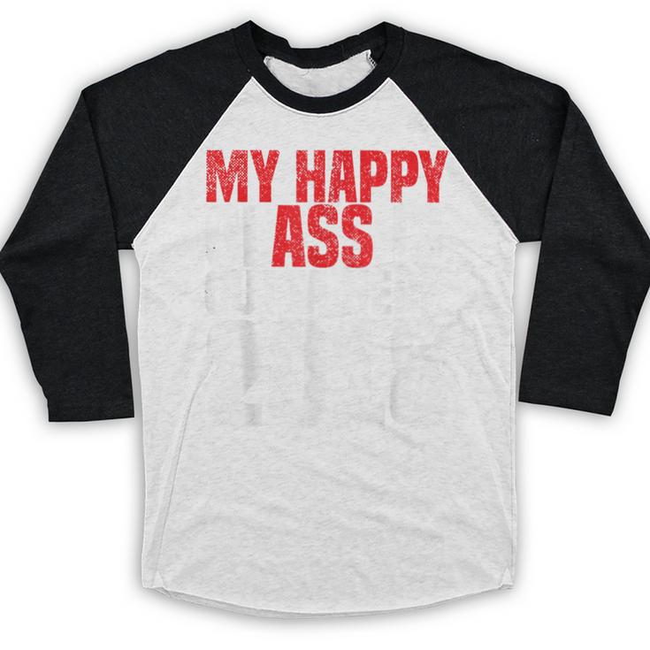 2018 Senior Graduation My Happy Class Shirt Baseball Raglan Shirt