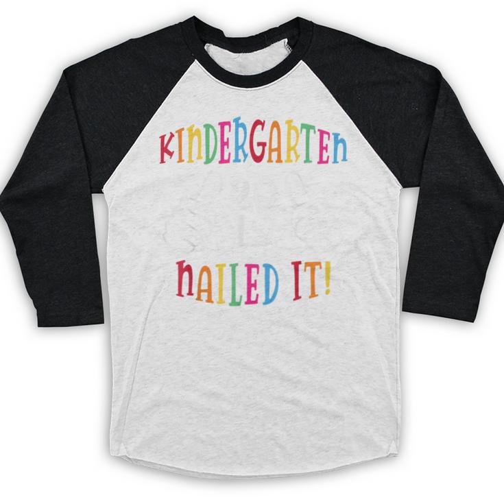 2019 Kindergarten Graduation Baseball Raglan Shirt