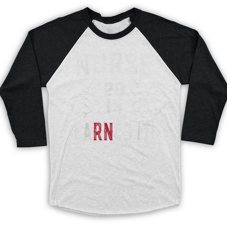 2019 Nurse RN Graduation Baseball Raglan Shirt