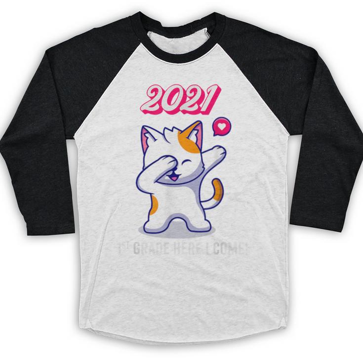 2021 Kindergarden Graduation Celebration Dapping Cat For Men Women Kids Baseball Raglan Shirt
