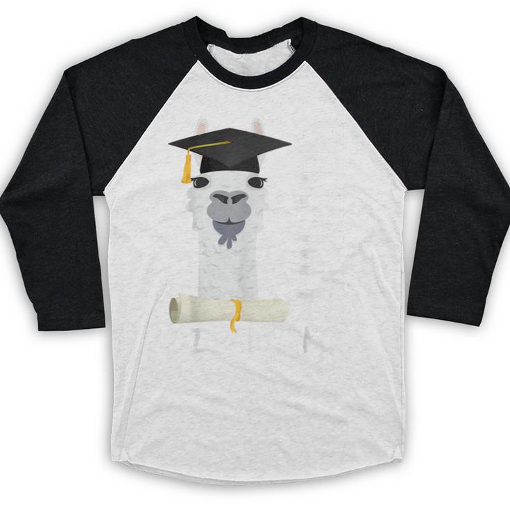 2022 Graduate Graduation For Him Her Got My Dip-Llama Baseball Raglan Shirt