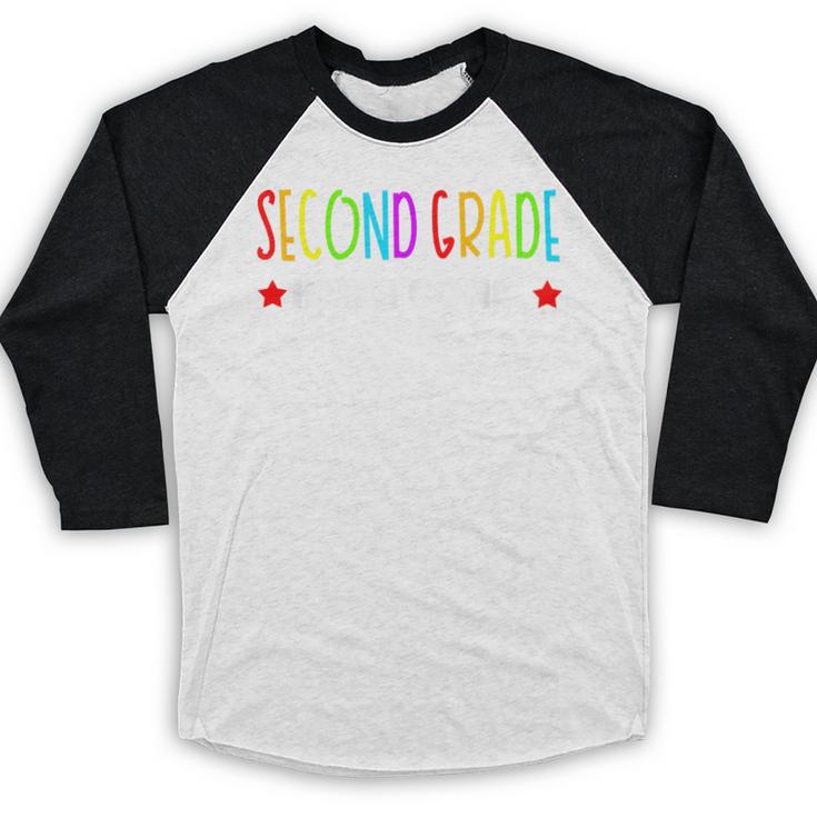 2nd Grade Here I Come Kids 1st Grade Graduation Baseball Raglan Shirt