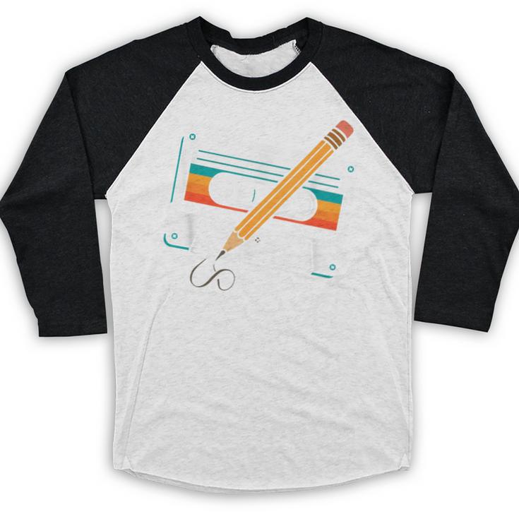 80 S 80s 90s Cassette Tape Nostalgia Retro Band Baseball Raglan Shirt 80 S 80s 90s Cassette Tape Nostalgia Retro Band Baseball Raglan Shirt