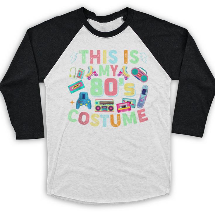 This Is My 90s Costume Mixtape Era Outfits Nostalgia 1990s Baseball Raglan Shirt