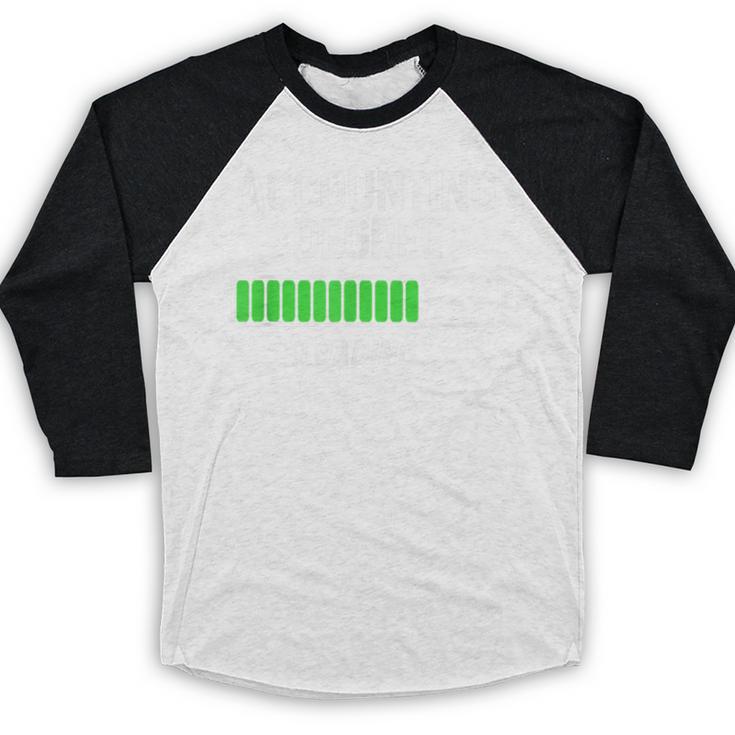 Accounting Degree Loading Shirt Graduation Student Baseball Raglan Shirt