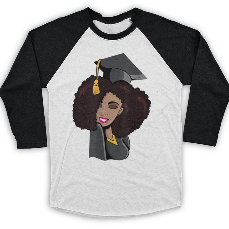 African Woman Educated Graduation 2019 Proud Baseball Raglan Shirt