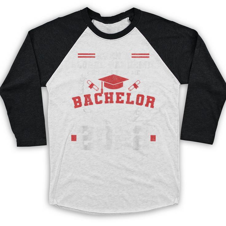 Bachelors Graduation 2022 Degree Bachelor Graduate Baseball Raglan Shirt