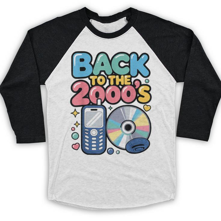 Back To The 2000s Retro Nostalgia Baseball Raglan Shirt
