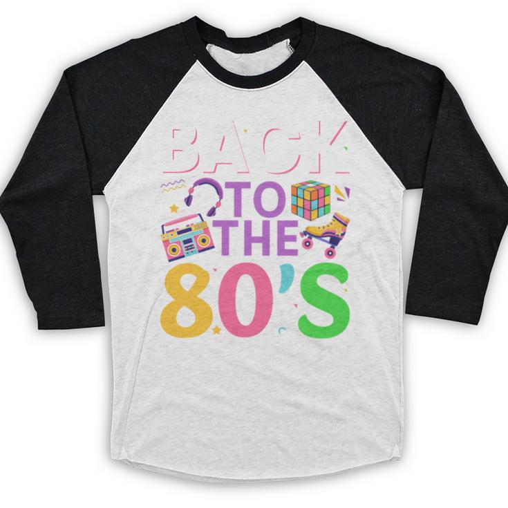 Back To The 80's Mixtape Era Nostalgia Retro 1980 80's Style Baseball Raglan Shirt Back To The 80's Mixtape Era Nostalgia Retro 1980 80's Style Baseball Raglan Shirt