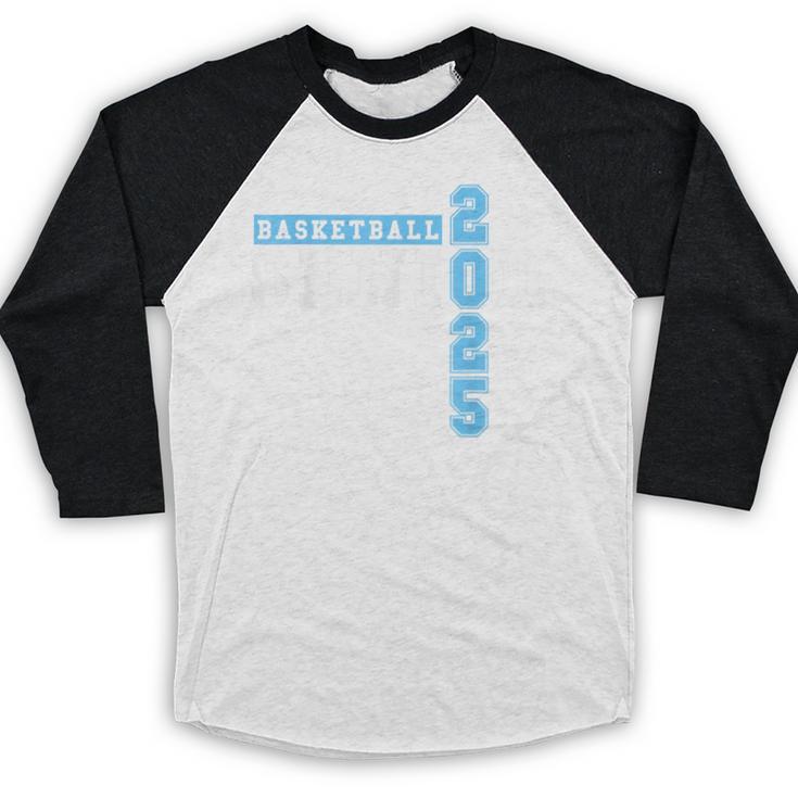 Basketball Senior Night Basketball Senior 2025 Graduation 40 Baseball Raglan Shirt
