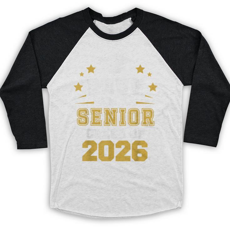 Bruh I'm A Senior Class Of 2026 Graduation School Baseball Raglan Shirt