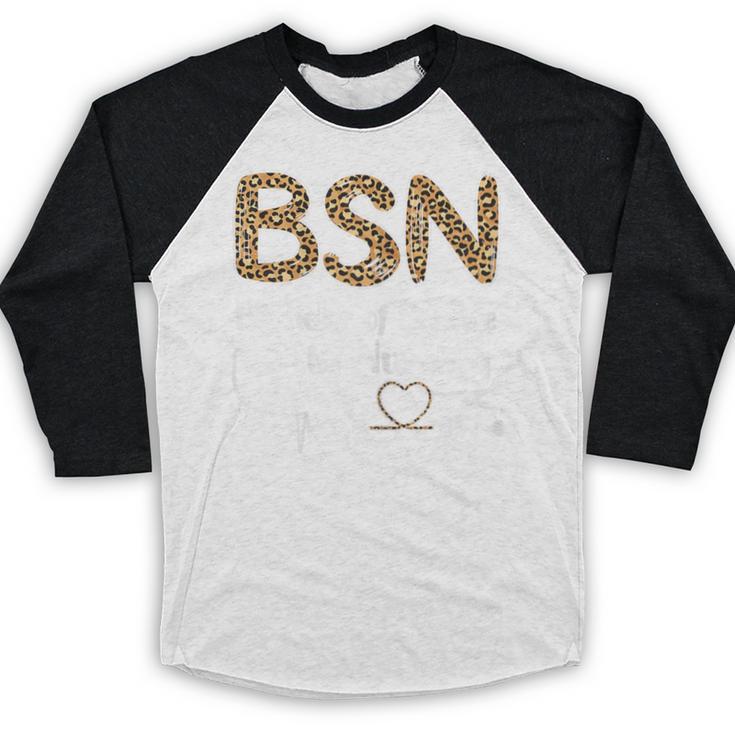 BSN Bachelor Of Science In Nursing Student Graduation Baseball Raglan Shirt