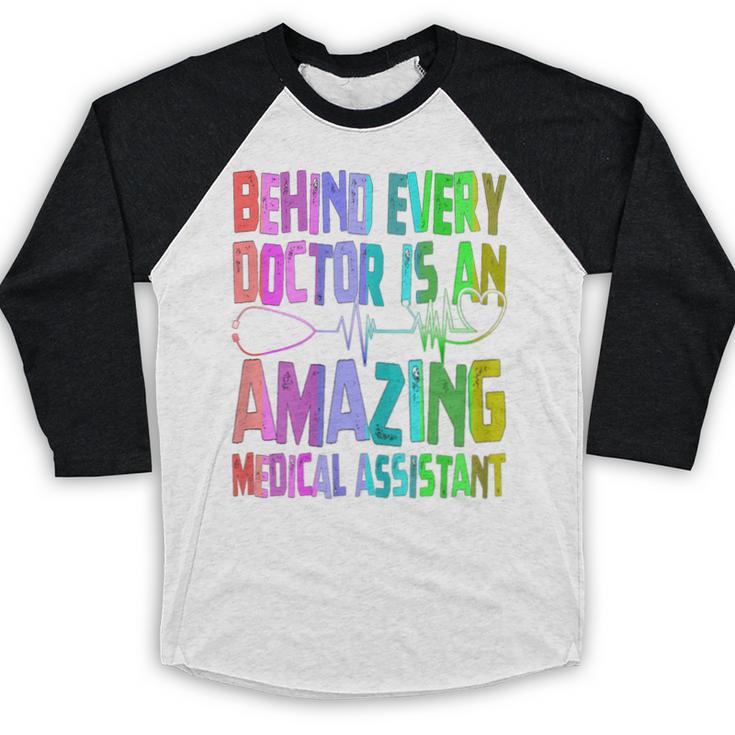 Certified Medical Assistant CMA Graduation Baseball Raglan Shirt
