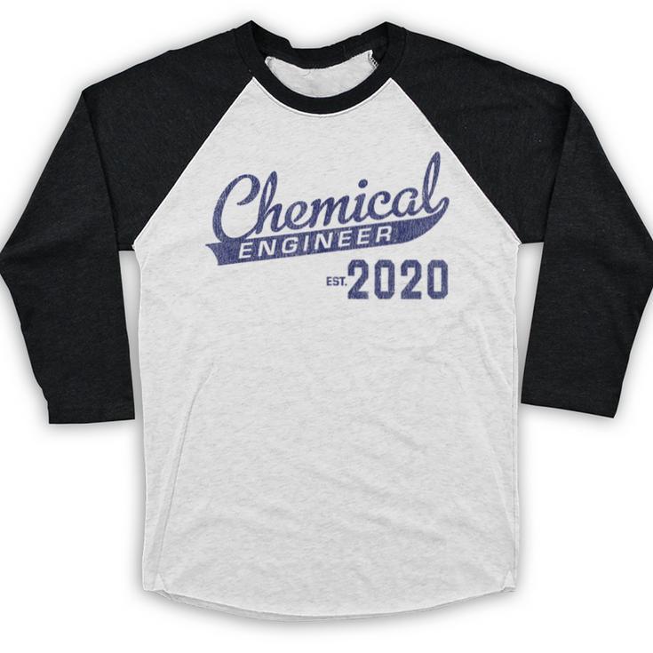 Chemical Engineer 2020 Graduation Engineering Baseball Raglan Shirt