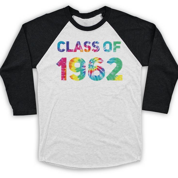 Class Of 1962 School Reunion College Highschool Graduation Baseball Raglan Shirt