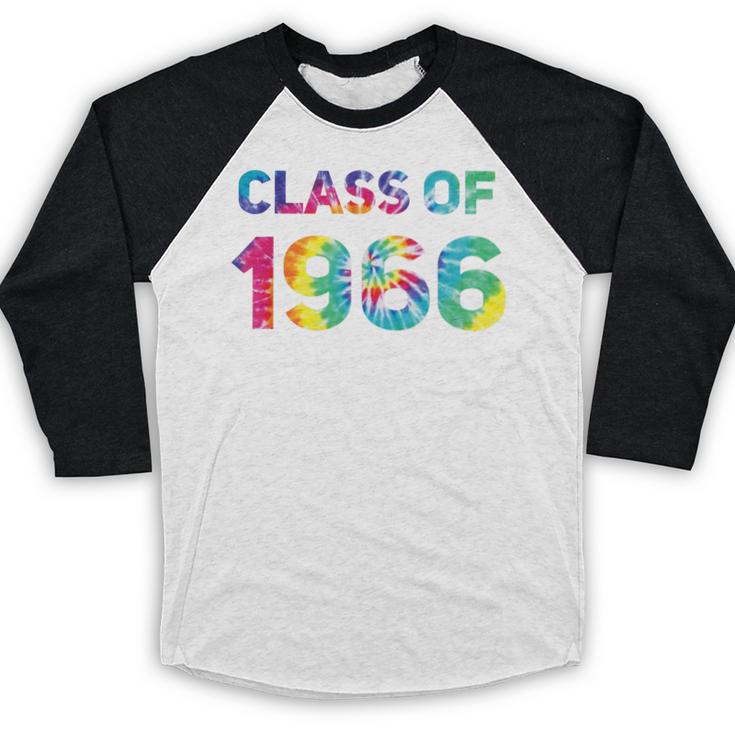 Class Of 1966 School Reunion College Highschool Graduation Baseball Raglan Shirt
