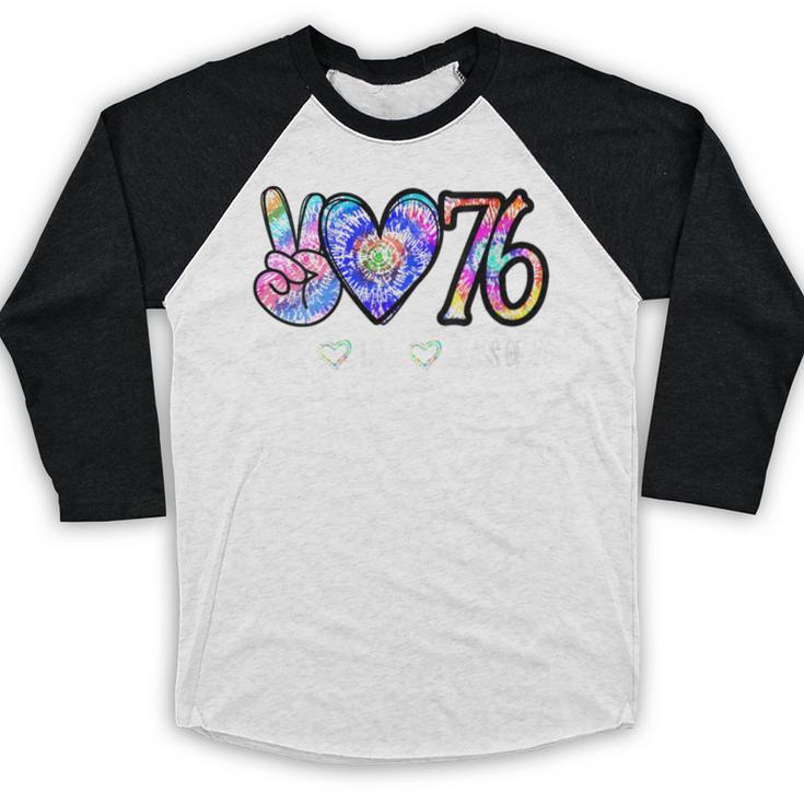 Class Of 1976 Shirt Tie Dye Senior Graduation 50th Reunion Baseball Raglan Shirt