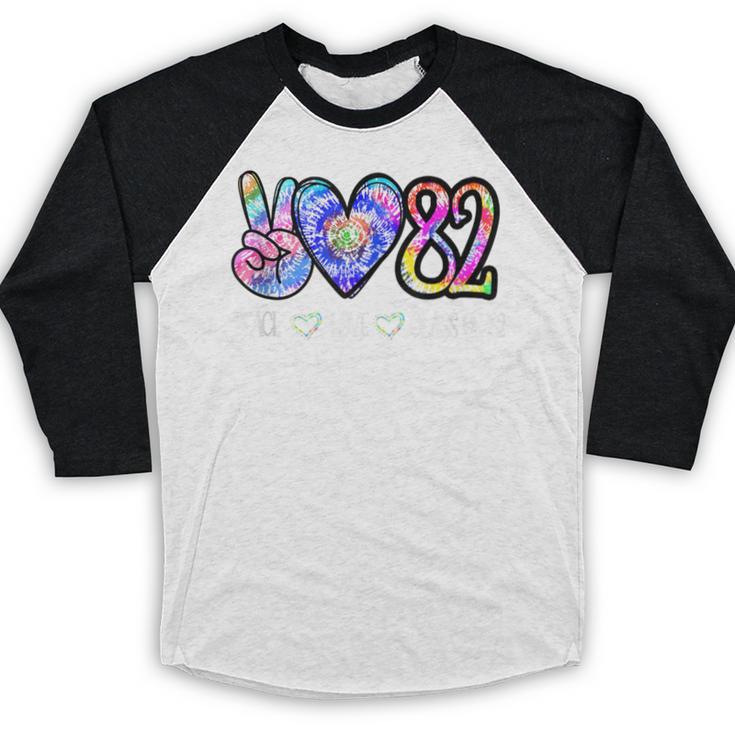 Class Of 1982 Shirt Tie Dye Senior Graduation Class Reunion Baseball Raglan Shirt