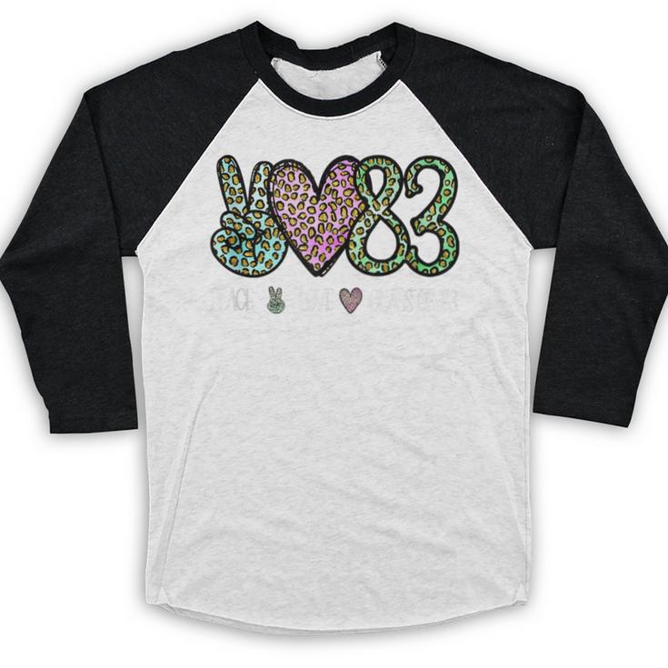 Class Of 1983 Shirt Leopard Senior Graduation Class Reunion Baseball Raglan Shirt