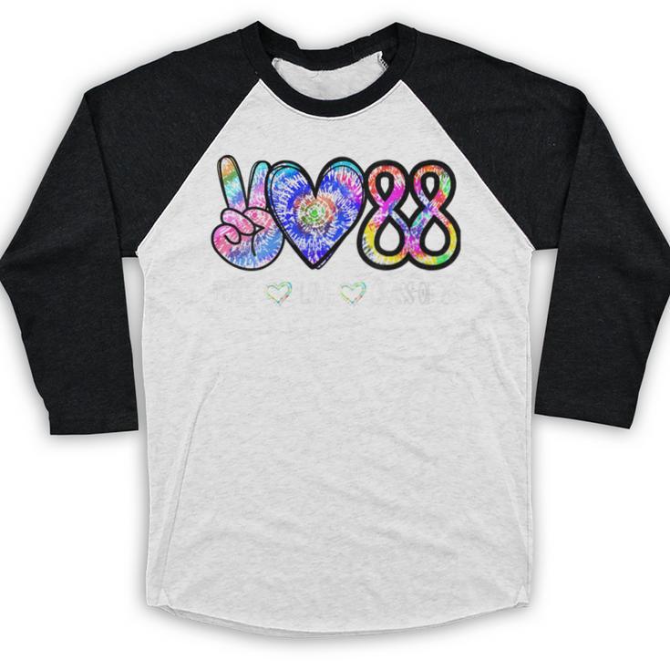 Class Of 1988 Shirt Tie Dye Senior Graduation Class Reunion Baseball Raglan Shirt