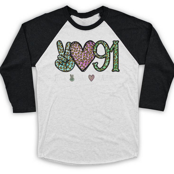 Class Of 1991 Shirt Leopard Senior Graduation Class Reunion Baseball Raglan Shirt