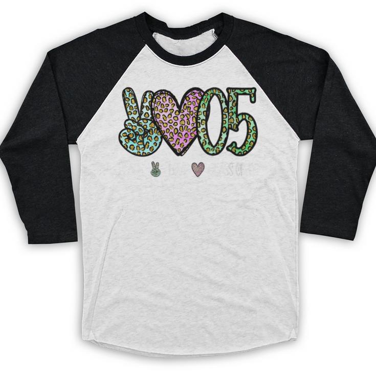Class Of 2005 Shirt Leopard Senior Graduation Class Reunion Baseball Raglan Shirt