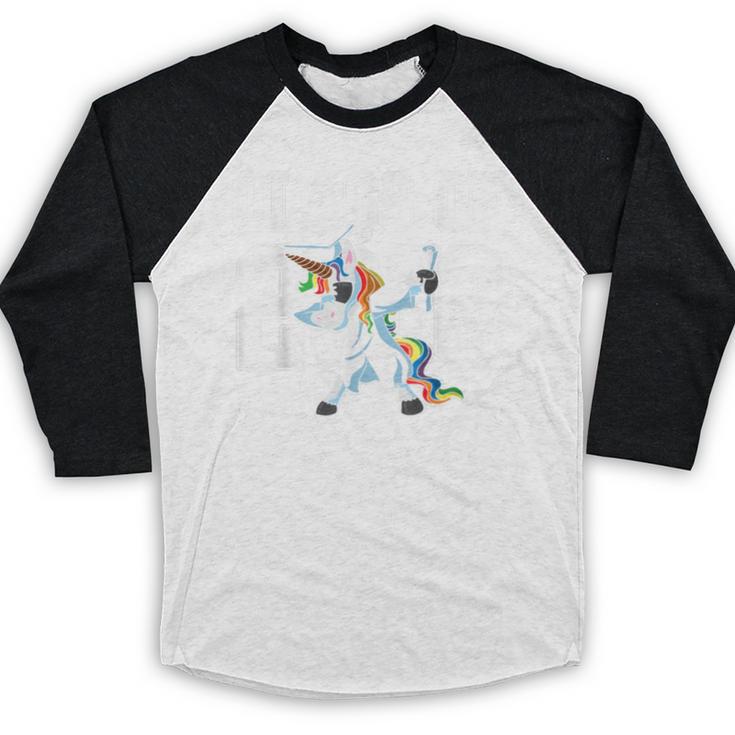 Class Of 2018 Dabbing Unicorn Graduation Shirt Baseball Raglan Shirt