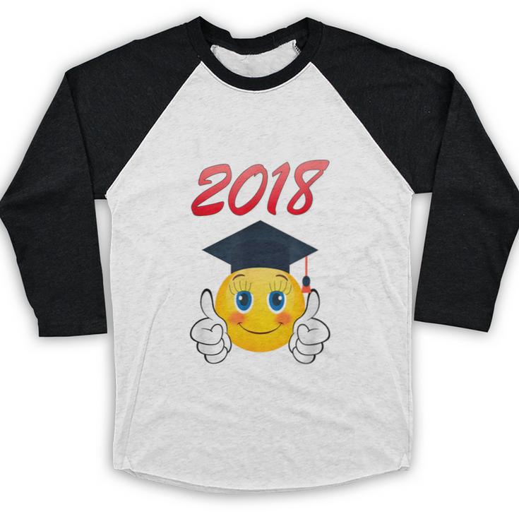 Class Of 2018 Graduation Grad For Her Tee Shirt Baseball Raglan Shirt