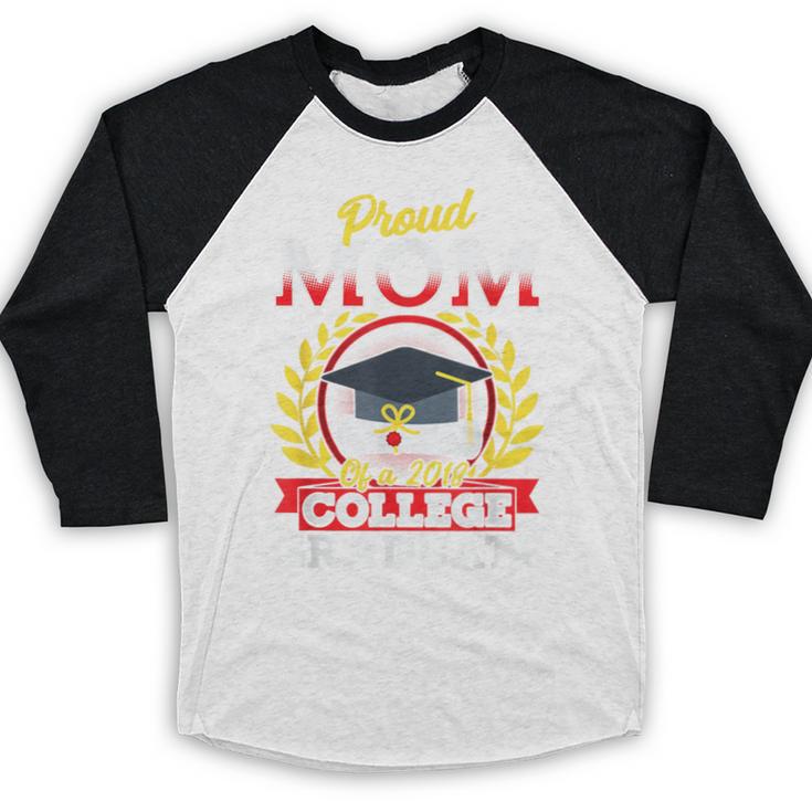 Class Of 2018 Graduation Tshirt For Mom Of Graduate Baseball Raglan Shirt
