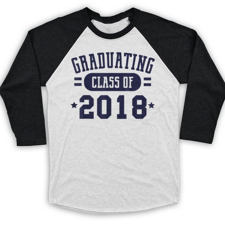 Class Of 2018 Shirts For Seniors Graduation Baseball Raglan Shirt