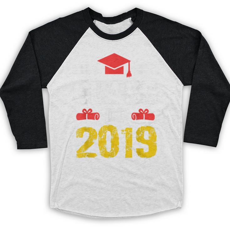 Class Of 2019 Graduation Senior High School College Baseball Raglan Shirt