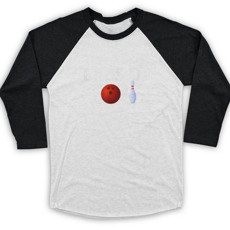 Class Of 2021 Graduation For Him Her Bowling Baseball Raglan Shirt