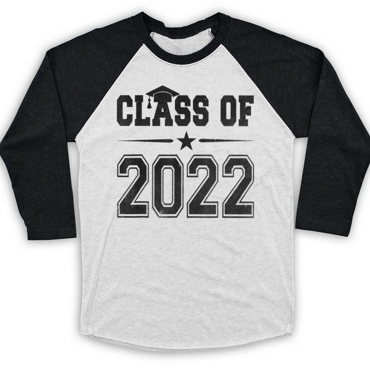 Class Of 2022 Shirt Graduation Baseball Raglan Shirt