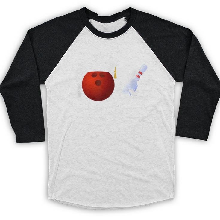 Class Of 2023 Graduation For Him Her Bowling Baseball Raglan Shirt
