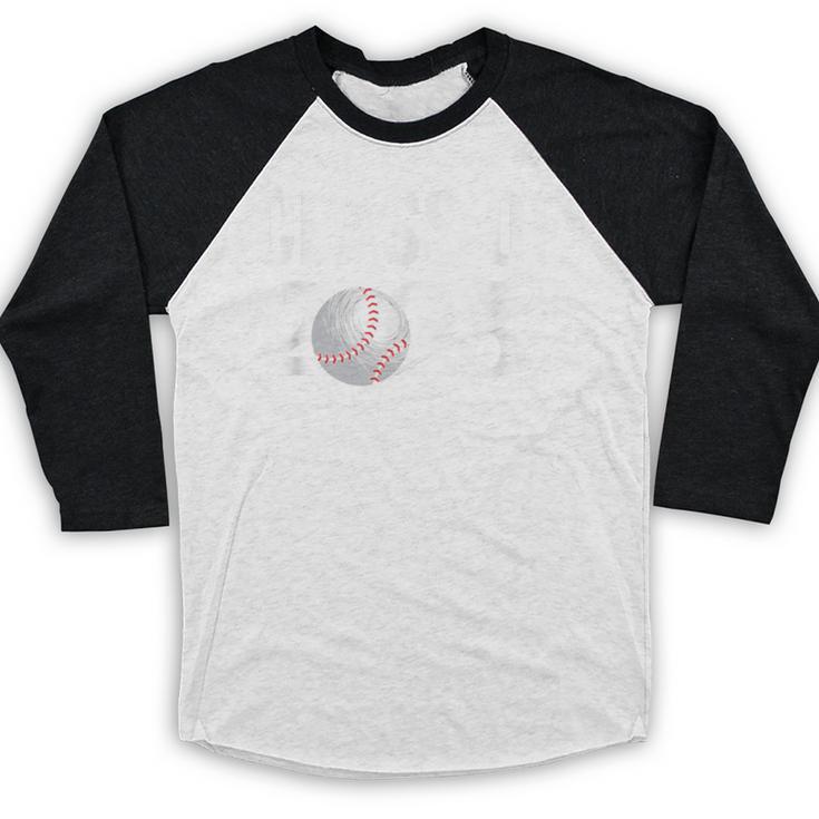 Class 2023 Graduation Senior Baseball Player Baseball Raglan Shirt