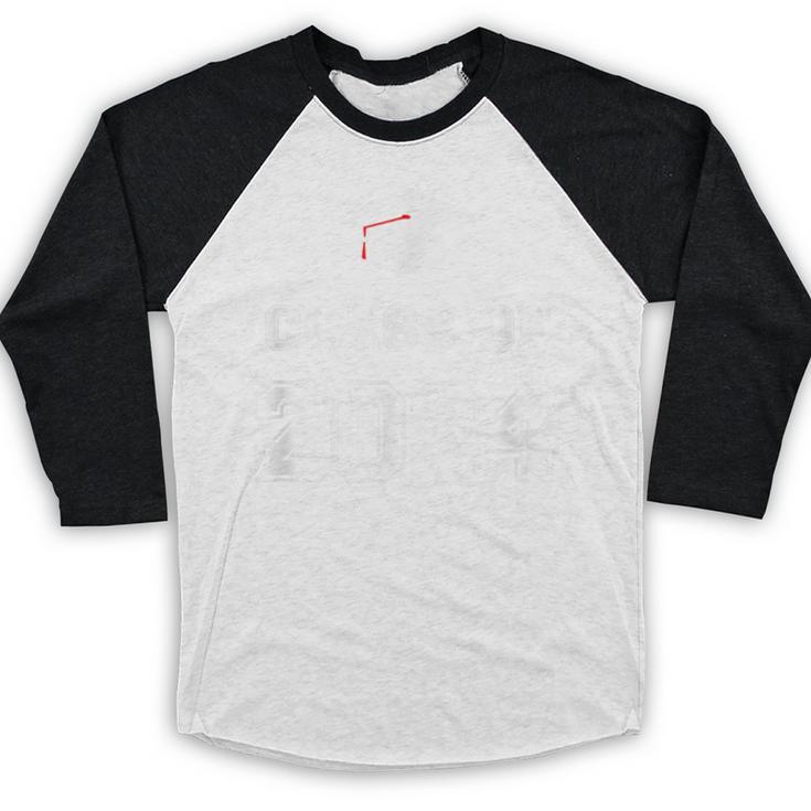 Class Of 2024 Graduation Baseball Raglan Shirt