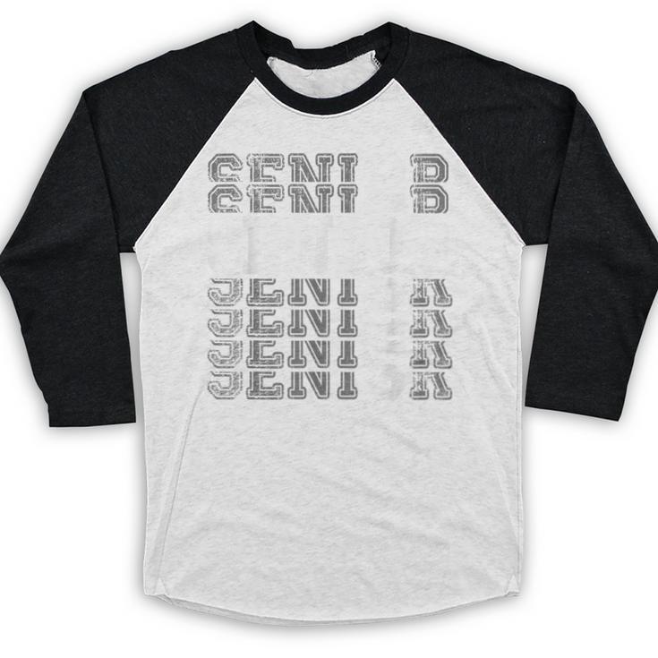 Class Of 2025 Senior 2025 Back To School 2025 Graduation 25 Baseball Raglan Shirt
