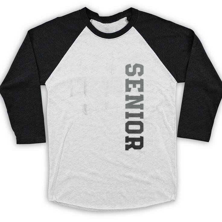 Class Of 2026 Senior 2026 Graduation Decoration Men Senior Baseball Raglan Shirt