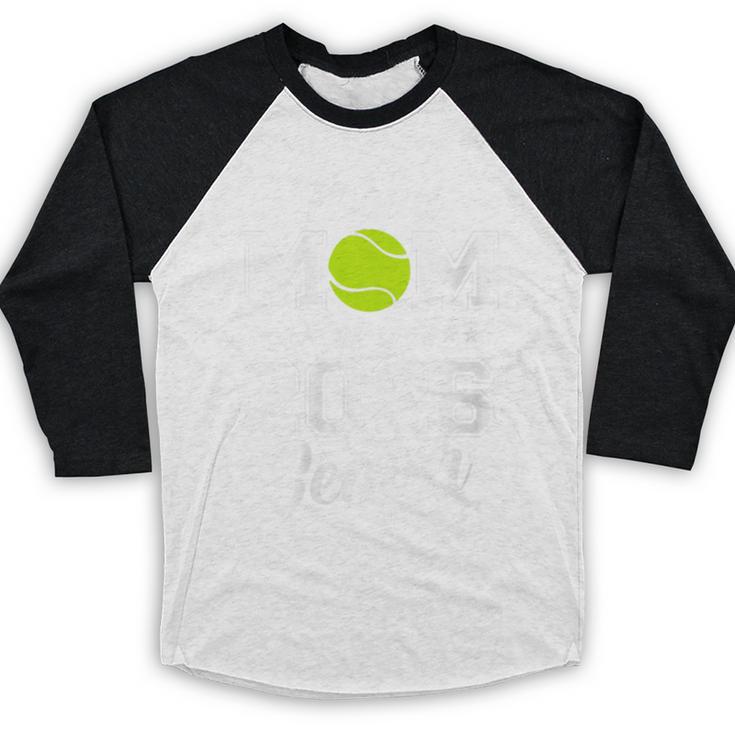 Class Of 2026 Tennis Mom Senior Graduation Graduate Baseball Raglan Shirt