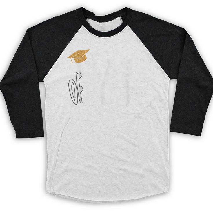 Class Of 2035 Grow With Me Boy Girl First Day Of Graduation Baseball Raglan Shirt