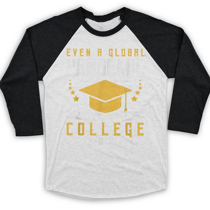 College 2021 Degree Graduation Graduate Baseball Raglan Shirt
