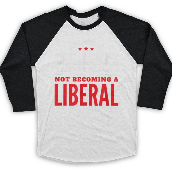 College Graduation For Conservatives Baseball Raglan Shirt
