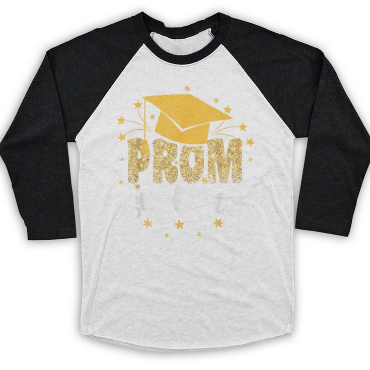 Cool Prom Squad 2025 Prom Graduation Party Matching 2025 Baseball Raglan Shirt