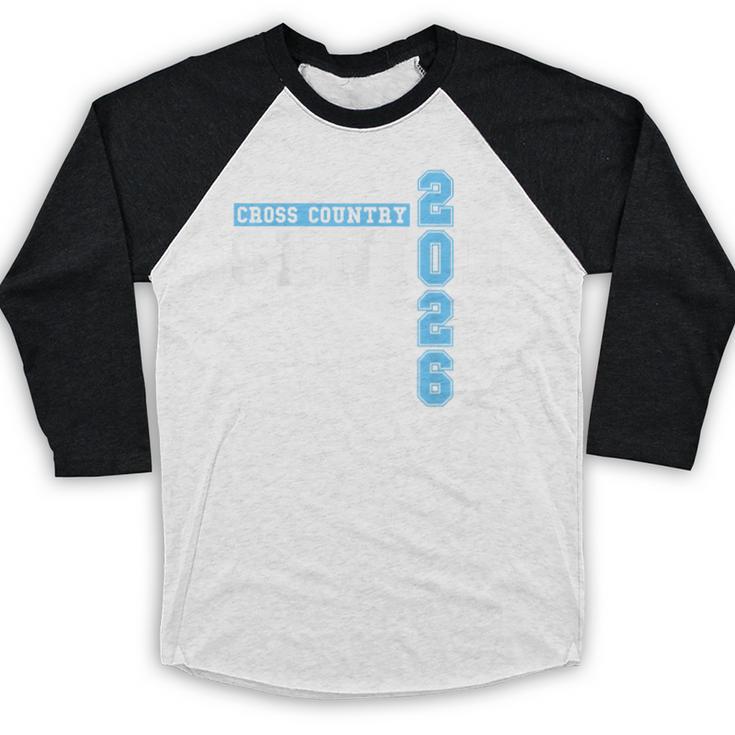 Cross Country Senior Night XC Senior 2026 Graduation 50 Baseball Raglan Shirt