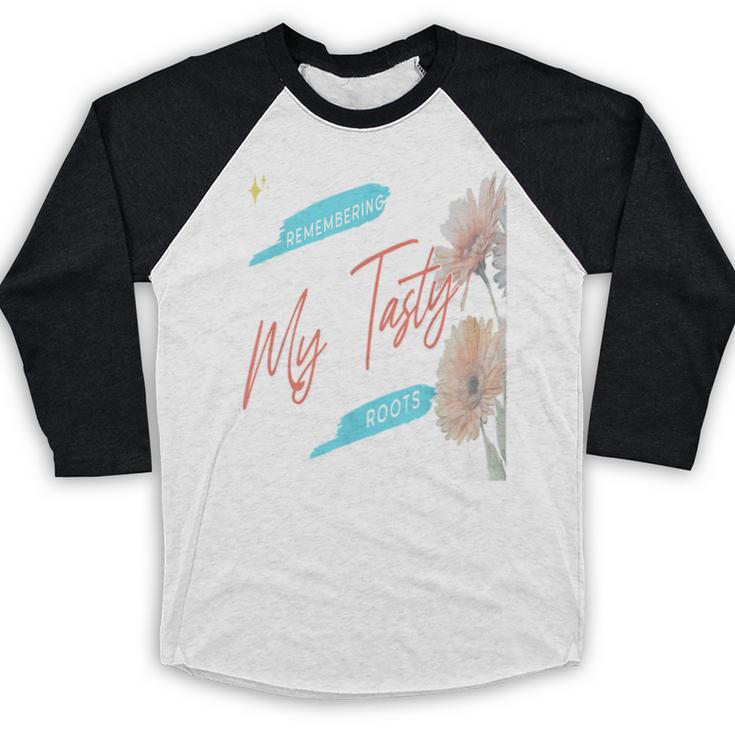 Cultural Flavor Memory Floral Nostalgia Garden Sentiment Baseball Raglan Shirt
