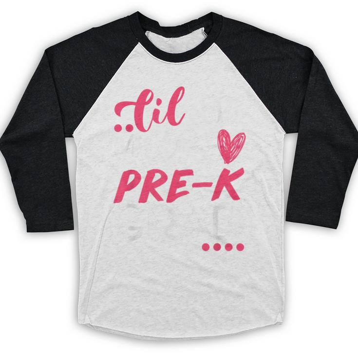 Cute Pre K Graduation Shirts Girls Tee Baseball Raglan Shirt